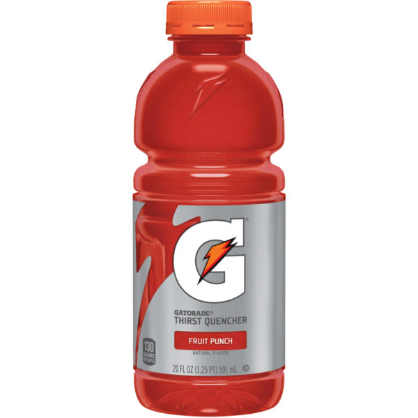 Gatorade FRUIT PUNCH 20oz bottle