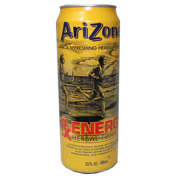 Arizona RX Energy Herbal Tonic 23oz can