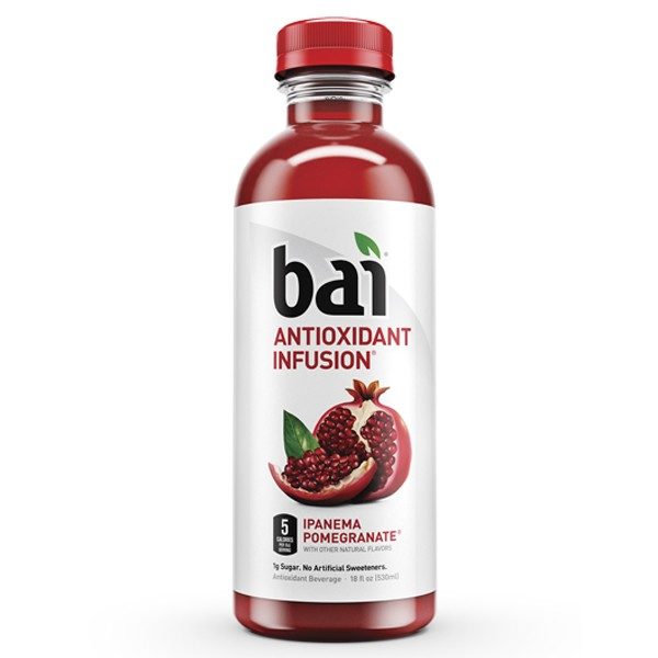 Bai Ipanema Pomegranate 18oz bottle