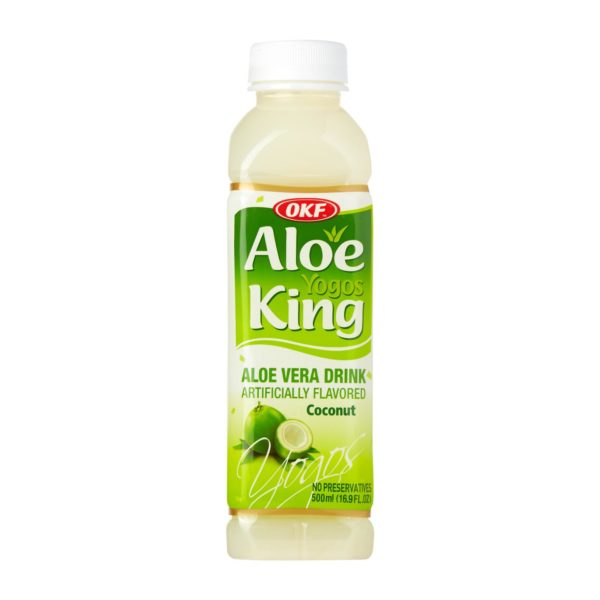 Aloe King Yogurt Coconut Flavored bottle