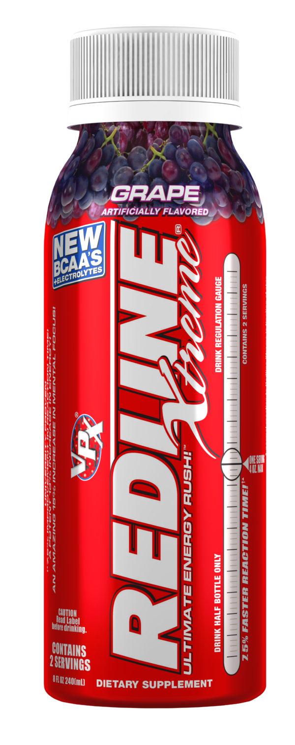 Redline Energy Drink Grape 2oz bottle