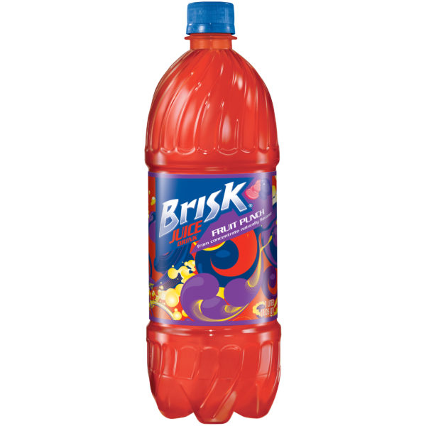 Brisk Fruit Punch 1 liter bottle